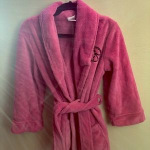 Fuzzy Pink Robe Youth
